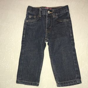 Levi’s dark wash jeans 12 months